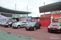 台州国庆车展开幕 东风日产展位风采