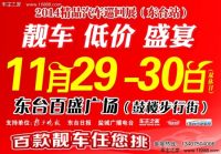 2014扬子晚报走进县市精品汽车巡回展