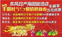 東風(fēng)日產(chǎn)湛江駿浩“慶元旦迎新春”車(chē)展