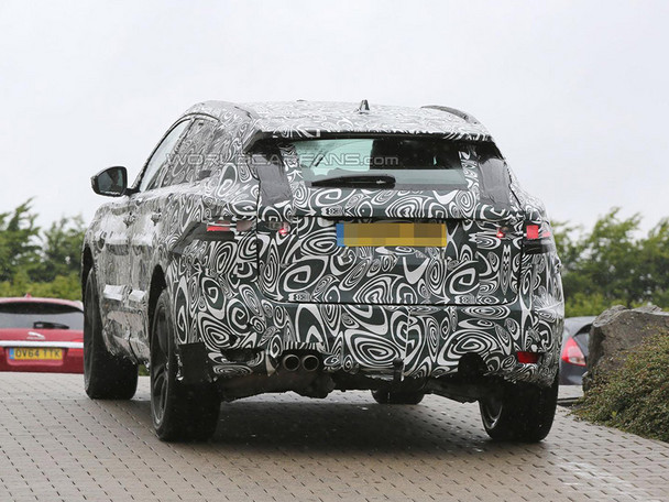 2016捷豹F-Pace spy photo65