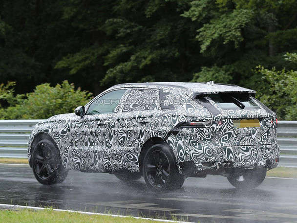 2016捷豹F-Pace spy photo65