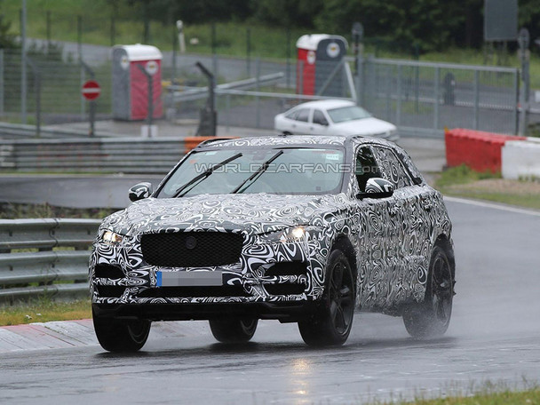 2016捷豹 F-Pace spy photo65