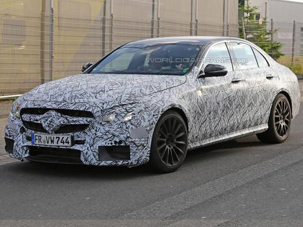 全新奔驰AMG E63谍照