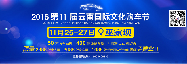 2016第11届云南国际文化购车节