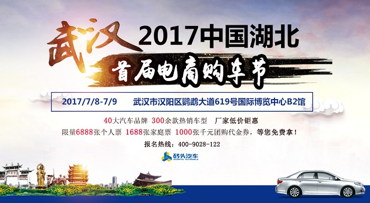 2017中国湖北（武汉）首届电商购车节