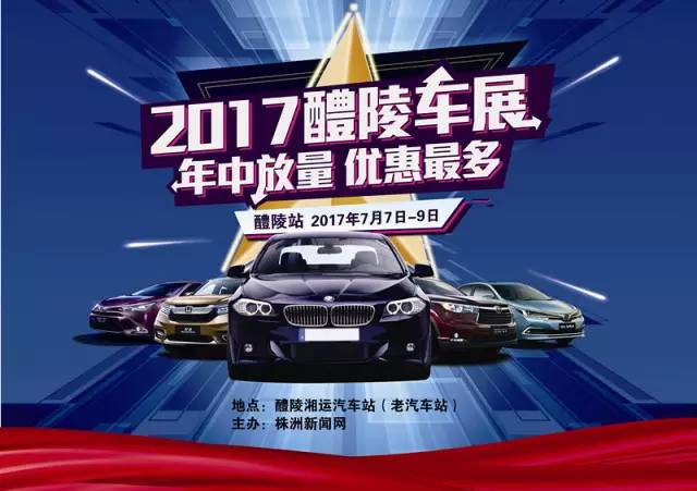 2017年醴陵市夏季车展
