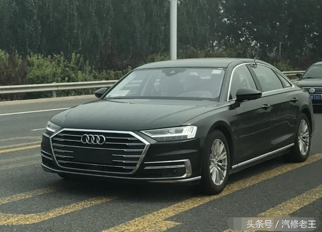 全新奥迪A8L国内无伪谍照