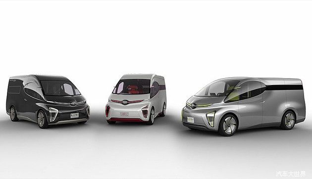 丰田四款商用概念车将亮相2017东京车展