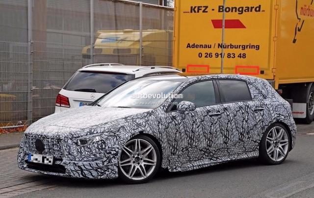 拥有更强动力 全新AMG A 45谍照