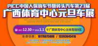 PICC中國人保暨磚頭汽車第23屆廣西體育中心元旦車展