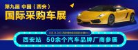 2017第九届中国（西安）国际采购车展