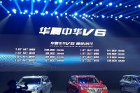 华晨中华V6正式上市 售8.79-14.19万元
