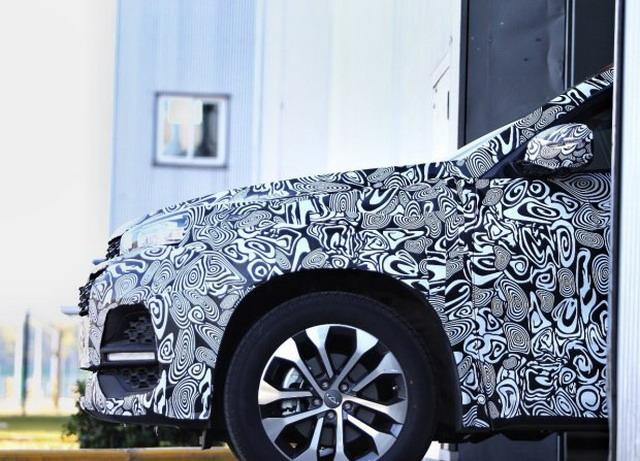 曝奇瑞7座SUV T18谍照 将2018上半年上市