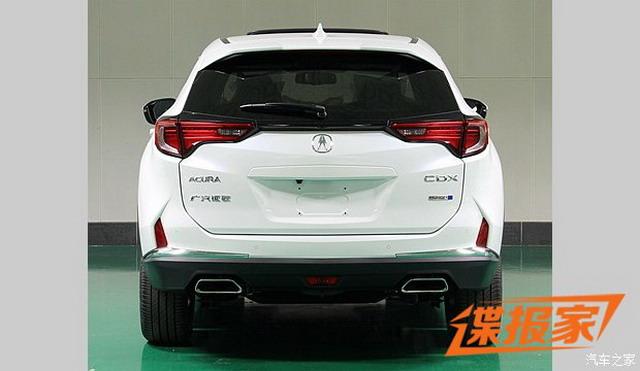 讴歌CDX混动版申报信息