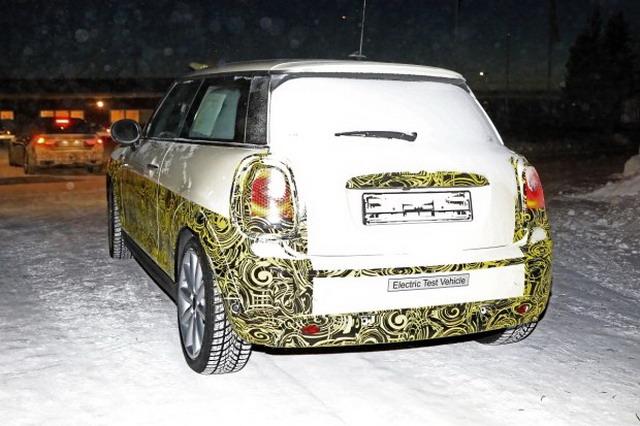 MINI ELECTRIC实车谍照 量产版将2019年推出