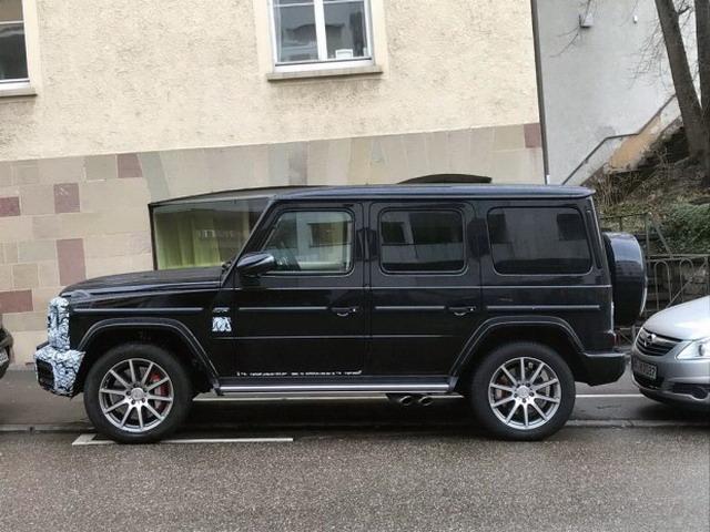 全新AMG G级低伪装谍照曝光 尽显硬派本色