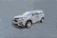 金杯全新SUV路试谍照 7座SUV+1.5T手动