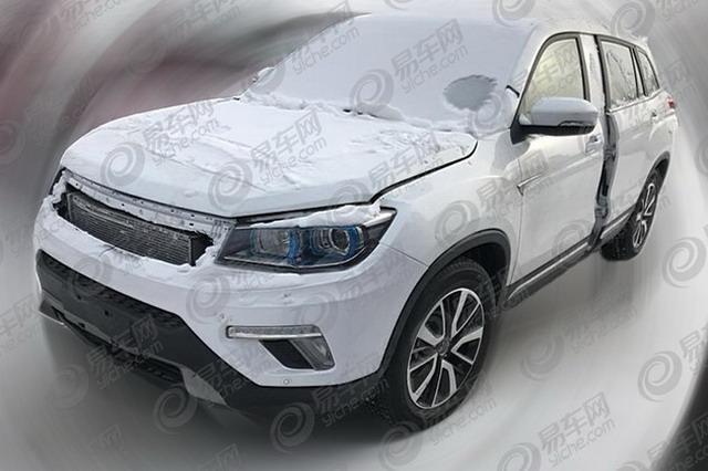 曝长安全新大型7座SUV谍照 或定位大型SUV