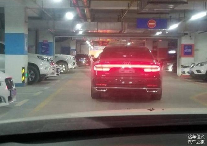 奥迪全新A8国内实拍 你就这么出现了？