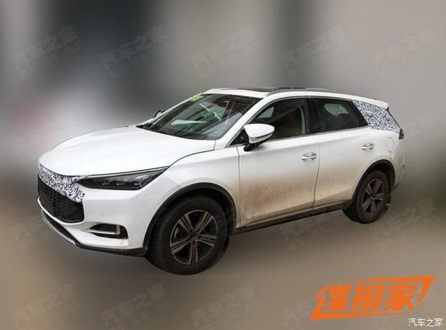 全新比亚迪唐燃油版车型谍照
