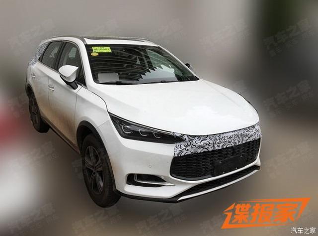 全新比亚迪唐燃油版车型谍照