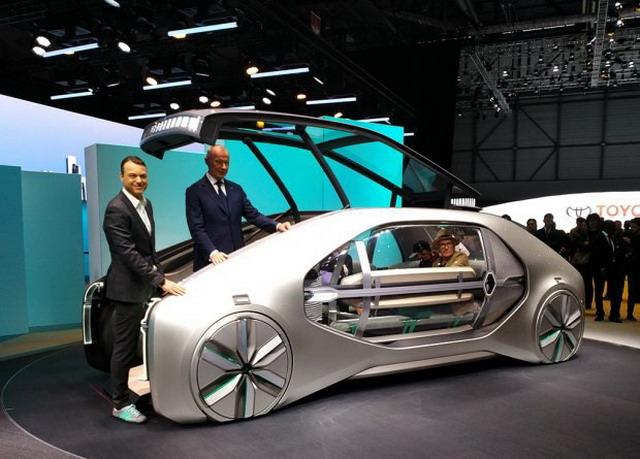 雷诺EZ-GO概念车日内瓦车展发布 采用全透明设计
