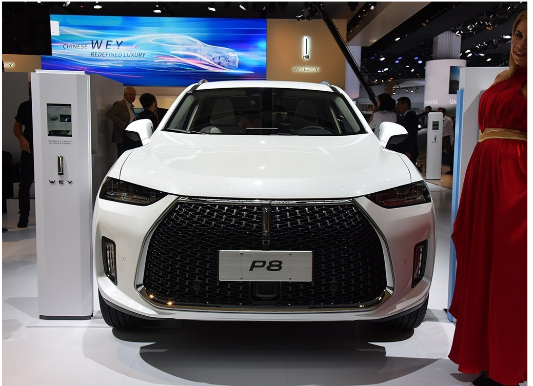 新能源车WEY P8 将于北京车展上市