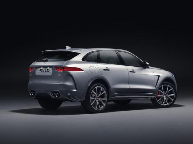 捷豹F-PACE SVR版官图发布 4.3秒破百