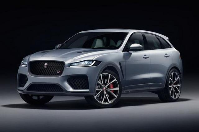 捷豹F-PACE SVR版官图发布 4.3秒破百