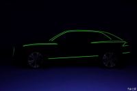 奥迪旗舰SUV Q8预告图发布 6月5日亮相