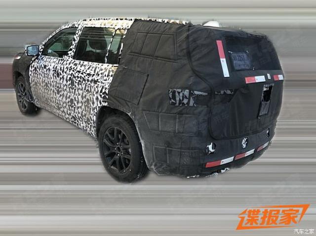 曝Jeep大指挥官5座版谍照