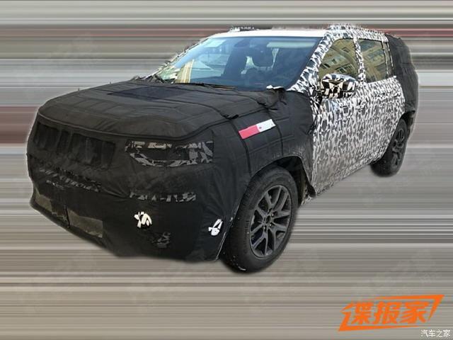 曝Jeep大指挥官5座版谍照