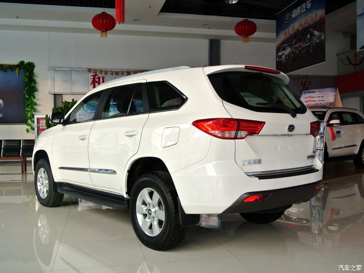 福迪汽车 揽福 2017款 1.9T 柴油手动四驱旗舰版 7座