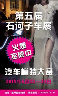 2018第五屆石河子國際車展模特大賽開始報(bào)名啦