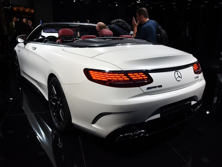 梅赛德斯-AMG 奔驰S级AMG 2018款 AMG S 63 4MATIC Cabriolet