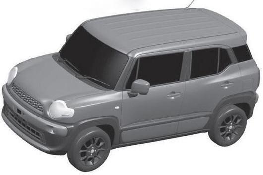 铃木XBEE专利图曝光 定位小型SUV/配备混动系统