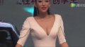 南京车展中国巨美女女神曹阳真的没爆了！