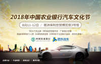 2018中國農(nóng)業(yè)銀行廣州汽車文化節(jié)