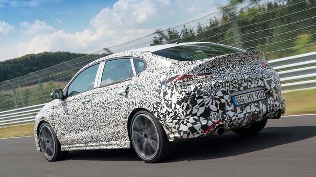 现代i30 N Fastback或将于2018巴黎车展发布 采用溜背式设计