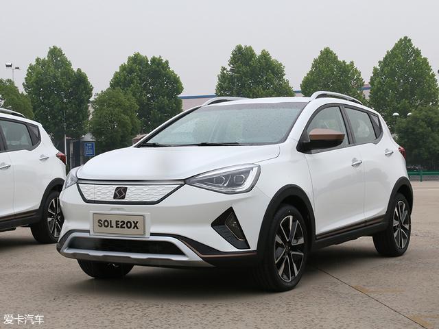 江淮大众SOL E20X将9月上市 续航300km
