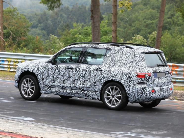 2020年国产的7座SUV 奔驰GLB国内谍照
