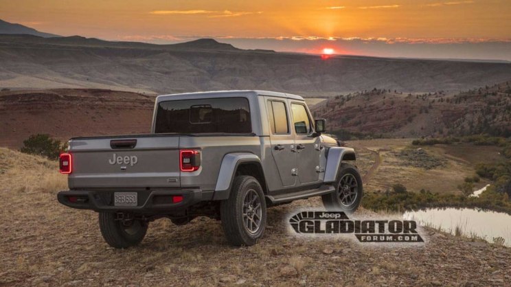 Jeep Gladiator洛杉矶车展首发
