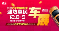 2018汽車電商嗨購季濰坊第四屆惠民車展