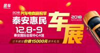 2018汽車電商嗨購季泰安第五屆惠民車展