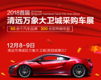 2018首屆清遠萬象大衛(wèi)城采購車展