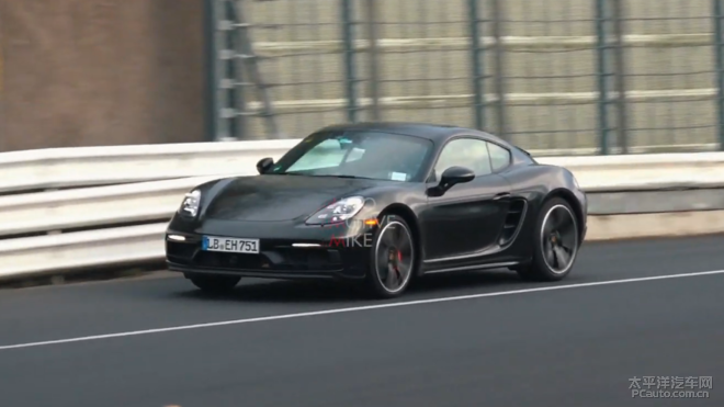 保时捷718 Cayman T纽北无伪谍照