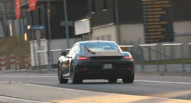 保时捷718 Cayman T纽北无伪谍照