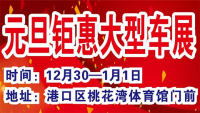 2019防城港元旦钜惠大型车展