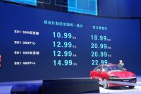 零跑S01正式上市 补贴后售10.99-14.99万