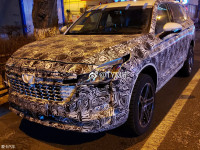 华晨中华V9谍照 中大型SUV/或年内发布